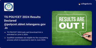 TS POLYCET 2024 Result Out @polycet.sbtet.telangana.gov.in; Check Direct Link Here